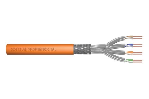 Kabel instalacyjny DIGITUS DK-1743-VH-5 (F/UTP - F/UTP ; 500m; kolor pomarańczowy) Kabel instalacyjny DIGITUS DK-1743-VH-5 (F/UTP - F/UTP ; 500m; kolor pomarańczowy)