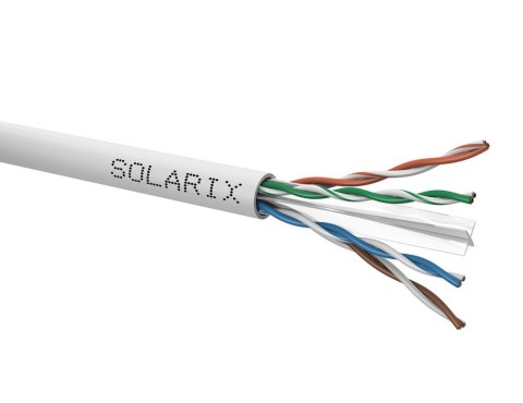 Kabel instalacyjny Solarix CAT6 UTP PVC Eca 305m Kabel instalacyjny Solarix CAT6 UTP PVC Eca 305m