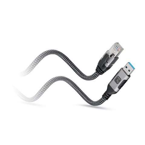 Kabel sieciowy USB-A na Gigabit Ethernet RJ45 1m Techly ICOC U3A-RJ45-010