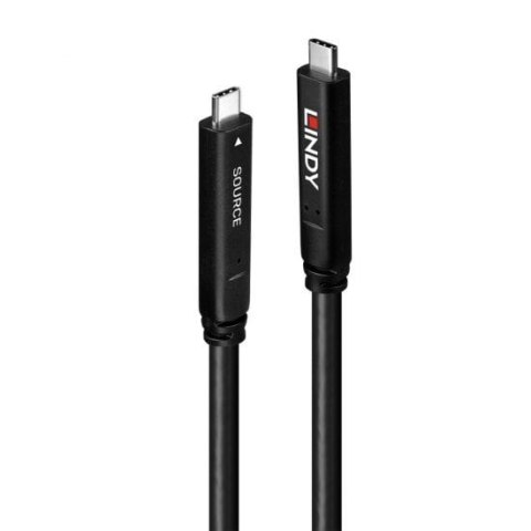 Lindy 43333 kabel USB USB 3.2 Gen 1 (3.1 Gen 1) 10 m USB C Czarny Lindy 43333 kabel USB USB 3.2 Gen 1 (3.1 Gen 1) 10 m USB C Czarny