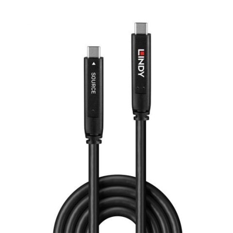 Lindy 43333 kabel USB USB 3.2 Gen 1 (3.1 Gen 1) 10 m USB C Czarny Lindy 43333 kabel USB USB 3.2 Gen 1 (3.1 Gen 1) 10 m USB C Czarny