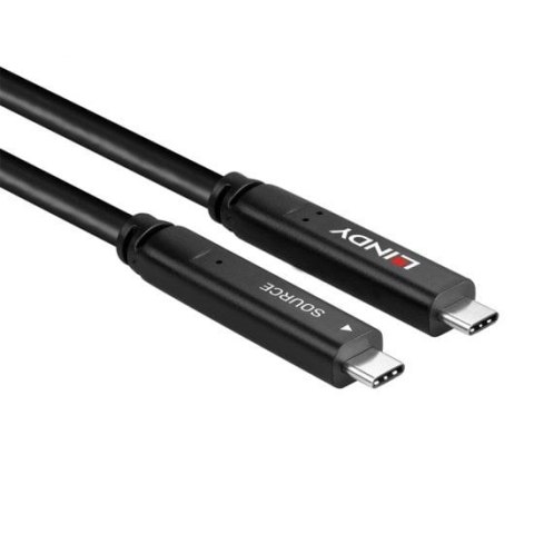 Lindy 43333 kabel USB USB 3.2 Gen 1 (3.1 Gen 1) 10 m USB C Czarny Lindy 43333 kabel USB USB 3.2 Gen 1 (3.1 Gen 1) 10 m USB C Czarny