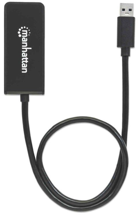 Manhattan 152259 zewnętrzna karta graficzna usb Czarny Manhattan 152259 zewnętrzna karta graficzna usb Czarny