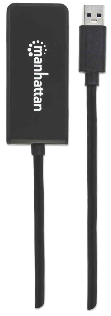 Manhattan 152259 zewnętrzna karta graficzna usb Czarny Manhattan 152259 zewnętrzna karta graficzna usb Czarny