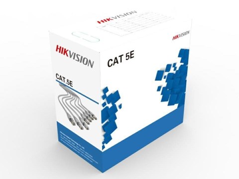 Skrętka komputerowa U/UTP cat.5e Hikvision DS-PL-5 Skrętka komputerowa U/UTP cat.5e Hikvision DS-PL-5