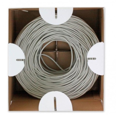TECHLY KABEL SKRĘTKA CAT6 UTP LSZH DRUT MIEDŹ 305M TECHLY KABEL SKRĘTKA CAT6 UTP LSZH DRUT MIEDŹ 305M