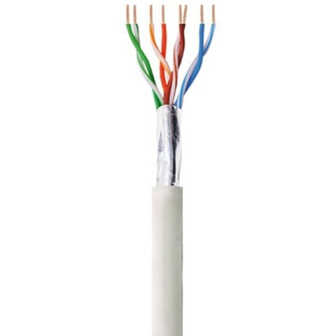 TECHLY KABEL SKRĘTKA KAT 6 F/UTP LINKA 100M SZARA 100% MIEDZI 025657 TECHLY KABEL SKRĘTKA KAT 6 F/UTP LINKA 100M SZARA 100% MIEDZI 025657