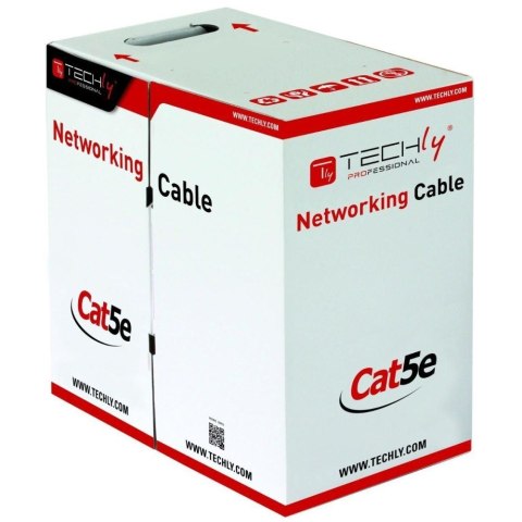 Techly ITP8-FLU-0305 kabel sieciowy Szary 305 m Cat5e U/UTP (UTP) Techly ITP8-FLU-0305 kabel sieciowy Szary 305 m Cat5e U/UTP (UTP)