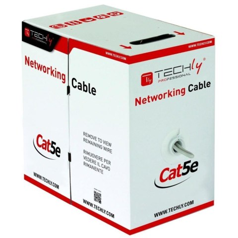 Techly ITP8-FLU-0305 kabel sieciowy Szary 305 m Cat5e U/UTP (UTP) Techly ITP8-FLU-0305 kabel sieciowy Szary 305 m Cat5e U/UTP (UTP)