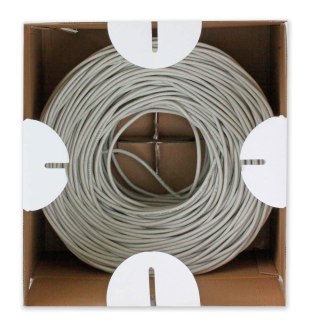 Techly ITP9-RIS-0305 kabel sieciowy Szary 305 m Cat6 S/FTP (S-STP)