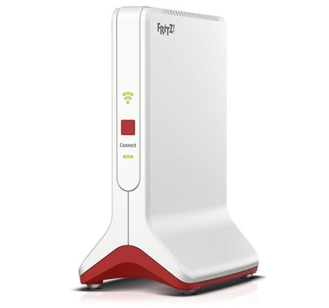 FRITZ!Repeater 6000 router bezprzewodowy Ethernet Tri-band (2.4 GHz/5 GHz/5 GHz) Czerwony, Biały FRITZ!Repeater 6000 router bezprzewodowy Ethernet Tri-band (2.4 GHz/5 GHz/5 GHz) Czerwony, Biały