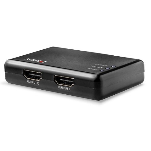 Lindy 38357 rozgałęziacz telewizyjny HDMI 2x HDMI Lindy 38357 rozgałęziacz telewizyjny HDMI 2x HDMI