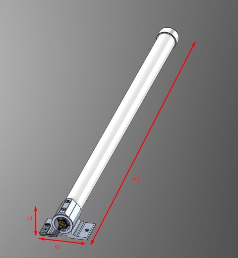 Mikrotik 868 Omni antena Antena dookólna SMA 6,5 dBi Mikrotik 868 Omni antena Antena dookólna SMA 6,5 dBi