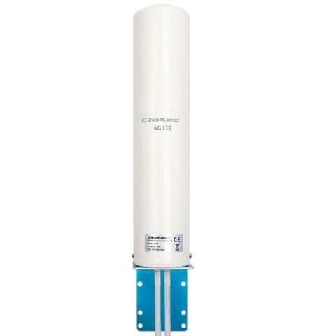 QOLTEC ANTENA 4G LTE DUAL | 12DBI | DOOKÓLNA | ZEWNĘTRZNA QOLTEC ANTENA 4G LTE DUAL | 12DBI | DOOKÓLNA | ZEWNĘTRZNA