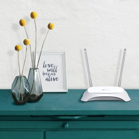 TP-Link TL-MR3420 router bezprzewodowy Fast Ethernet Jedna częstotliwości (2,4 GHz) Czarny, Biały TP-Link TL-MR3420 router bezprzewodowy Fast Ethernet Jedna częstotliwości (2,4 GHz) Czarny, Biały
