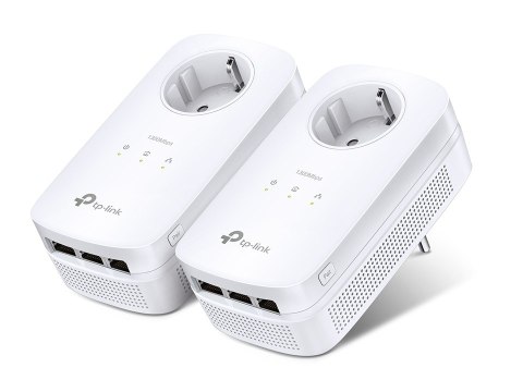 TP-Link TL-PA8030P KIT Karta sieciowa do PowerLine 1200 Mbit/s Przewodowa sieć LAN Biały 2 szt. TP-Link TL-PA8030P KIT Karta sieciowa do PowerLine 1200 Mbit/s Przewodowa sieć LAN Biały 2 szt.