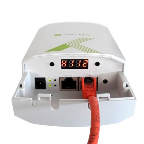 Techly I-WL-CPE880 punkt dostępowy WLAN 300 Mbit/s Biały Obsługa PoE Techly I-WL-CPE880 punkt dostępowy WLAN 300 Mbit/s Biały Obsługa PoE