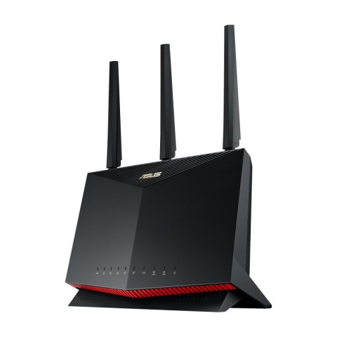 ASUS AX5700 RT-AX86U PRO router bezprzewodowy Gigabit Ethernet Dual-band (2.4 GHz/5 GHz) 4G Czarny, Czerwony ASUS AX5700 RT-AX86U PRO router bezprzewodowy Gigabit Ethernet Dual-band (2.4 GHz/5 GHz) 4G Czarny, Czerwony