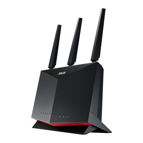 ASUS AX5700 RT-AX86U PRO router bezprzewodowy Gigabit Ethernet Dual-band (2.4 GHz/5 GHz) 4G Czarny, Czerwony ASUS AX5700 RT-AX86U PRO router bezprzewodowy Gigabit Ethernet Dual-band (2.4 GHz/5 GHz) 4G Czarny, Czerwony