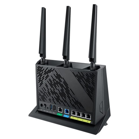 ASUS AX5700 RT-AX86U PRO router bezprzewodowy Gigabit Ethernet Dual-band (2.4 GHz/5 GHz) 4G Czarny, Czerwony ASUS AX5700 RT-AX86U PRO router bezprzewodowy Gigabit Ethernet Dual-band (2.4 GHz/5 GHz) 4G Czarny, Czerwony
