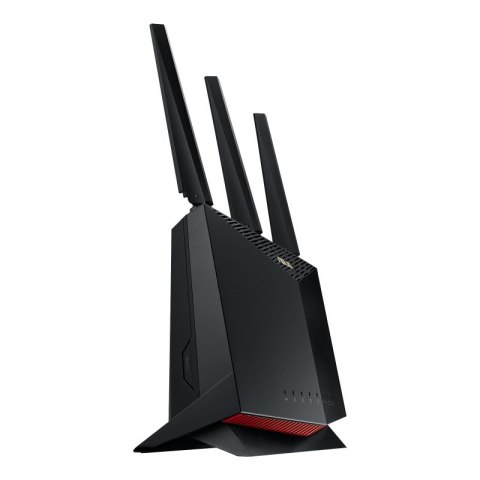 ASUS AX5700 RT-AX86U PRO router bezprzewodowy Gigabit Ethernet Dual-band (2.4 GHz/5 GHz) 4G Czarny, Czerwony ASUS AX5700 RT-AX86U PRO router bezprzewodowy Gigabit Ethernet Dual-band (2.4 GHz/5 GHz) 4G Czarny, Czerwony
