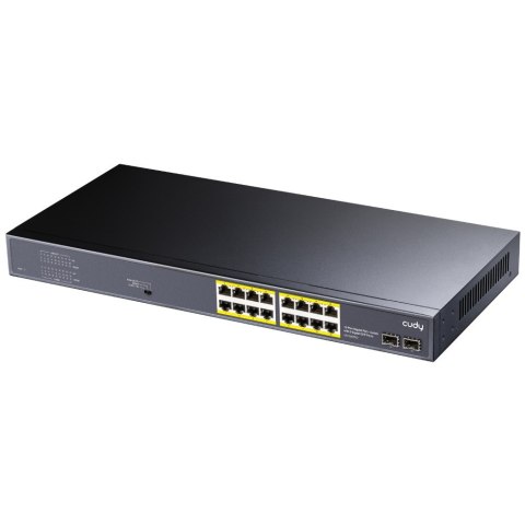 Cudy GS1020PS2 łącza sieciowe Gigabit Ethernet (10/100/1000) Obsługa PoE Czarny Cudy GS1020PS2 łącza sieciowe Gigabit Ethernet (10/100/1000) Obsługa PoE Czarny