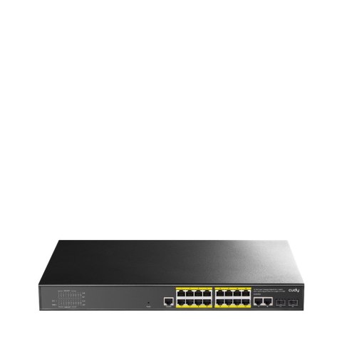 Cudy GS2018PS2 Zarządzany L2 Gigabit Ethernet (10/100/1000) Obsługa PoE 1U Czarny Cudy GS2018PS2 Zarządzany L2 Gigabit Ethernet (10/100/1000) Obsługa PoE 1U Czarny