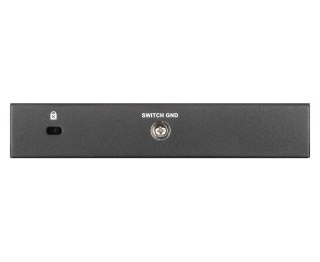 D-Link DGS-1100-05PDV2 łącza sieciowe Zarządzany Gigabit Ethernet (10/100/1000) Obsługa PoE Czarny