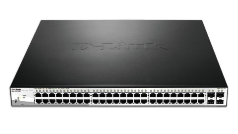 D-Link DGS-1210-52MP - Zarządzany - L2 - Gigabit Ethernet (10/100/1000) - Pełny dupleks - Power over Ethernet (PoE) D-Link DGS-1210-52MP - Zarządzany - L2 - Gigabit Ethernet (10/100/1000) - Pełny dupleks - Power over Ethernet (PoE)