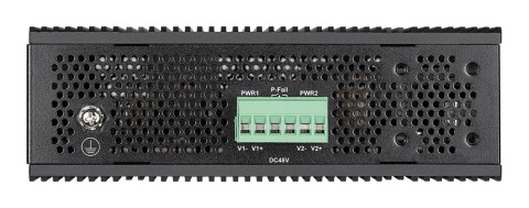 D-Link DIS-200G-12PS łącza sieciowe Zarządzany L2 Gigabit Ethernet (10/100/1000) Obsługa PoE Czarny