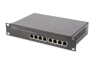 Digitus 8-portowy przełącznik gigabitowy, 10 cali, niezarządzalny