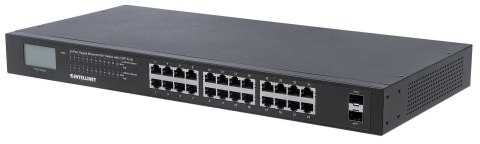 INTELLINET SWITCH GIGABIT 24X RJ45 POE+, 2X SFP, W INTELLINET SWITCH GIGABIT 24X RJ45 POE+, 2X SFP, W
