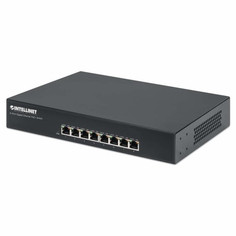 Intellinet 560641 łącza sieciowe Gigabit Ethernet (10/100/1000) Obsługa PoE Czarny Intellinet 560641 łącza sieciowe Gigabit Ethernet (10/100/1000) Obsługa PoE Czarny