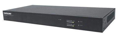 Intellinet 561433 łącza sieciowe Zarządzany Gigabit Ethernet (10/100/1000) Obsługa PoE Czarny