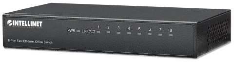 Intellinet 8-Port Fast Ethernet Office Switch Fast Ethernet (10/100) Czarny Intellinet 8-Port Fast Ethernet Office Switch Fast Ethernet (10/100) Czarny