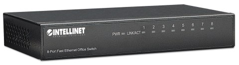 Intellinet 8-Port Fast Ethernet Office Switch Fast Ethernet (10/100) Czarny Intellinet 8-Port Fast Ethernet Office Switch Fast Ethernet (10/100) Czarny