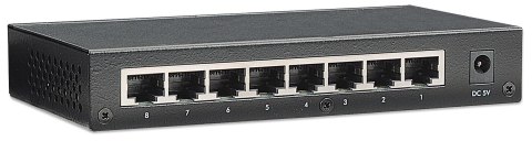 Intellinet 8-Port Fast Ethernet Office Switch Fast Ethernet (10/100) Czarny Intellinet 8-Port Fast Ethernet Office Switch Fast Ethernet (10/100) Czarny