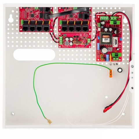 SWITCH POE 9-PORTOWY Z ZASILANIEM BUFOROWYM ATTE IPUPS-9-11-F SWITCH POE 9-PORTOWY Z ZASILANIEM BUFOROWYM ATTE IPUPS-9-11-F