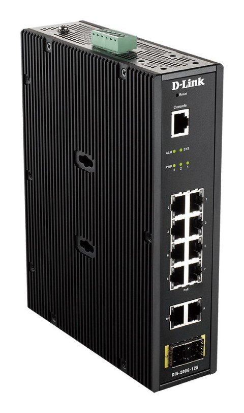 Switch D-Link 12 Port L2 Industrial Smart Switch D-Link 12 Port L2 Industrial Smart