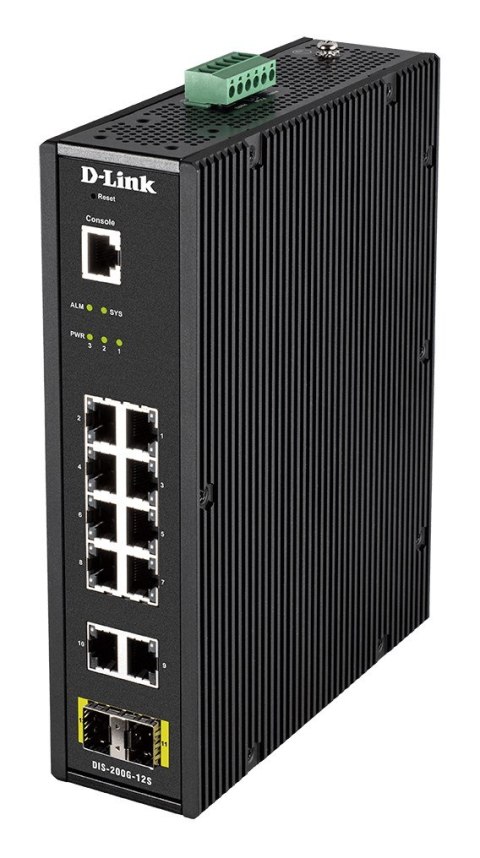 Switch D-Link 12 Port L2 Industrial Smart Switch D-Link 12 Port L2 Industrial Smart