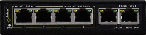 Switch Poe Sg-64 4-Portowy Pulsar Switch Poe Sg-64 4-Portowy Pulsar