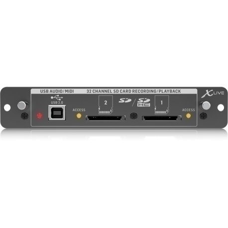 Behringer X-LIVE Karta do nagrywania do X32 Behringer X-LIVE Karta do nagrywania do X32