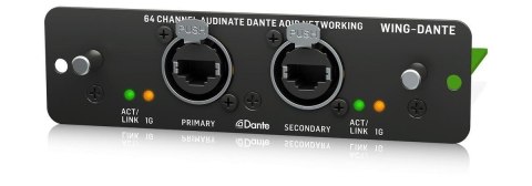 Behringer WING-DANTE Karta rozszerzeń Dante 64x64 do Wing Behringer WING-DANTE Karta rozszerzeń Dante 64x64 do Wing