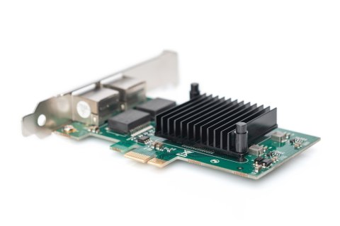 DIGITUS KARTA SIECIOWA PCIE PRZEWODOWA 2X RJ45 GIGABIT 10/100/1000MBPS LOW PROFILE DN-10132 DIGITUS KARTA SIECIOWA PCIE PRZEWODOWA 2X RJ45 GIGABIT 10/100/1000MBPS LOW PROFILE DN-10132