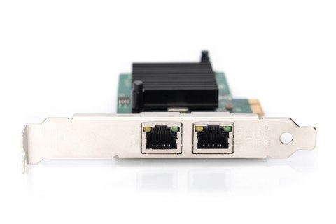 DIGITUS KARTA SIECIOWA PCIE PRZEWODOWA 2X RJ45 GIGABIT 10/100/1000MBPS LOW PROFILE DN-10132 DIGITUS KARTA SIECIOWA PCIE PRZEWODOWA 2X RJ45 GIGABIT 10/100/1000MBPS LOW PROFILE DN-10132