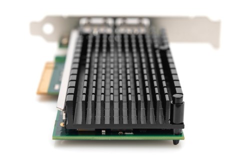 Digitus Dwuportowa karta sieciowa klasy serwerowej Ethernet 10 Gbps Digitus Dwuportowa karta sieciowa klasy serwerowej Ethernet 10 Gbps