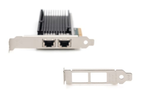 Digitus Dwuportowa karta sieciowa klasy serwerowej Ethernet 10 Gbps Digitus Dwuportowa karta sieciowa klasy serwerowej Ethernet 10 Gbps
