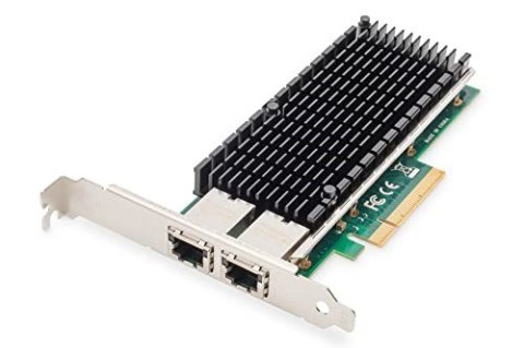 Digitus Dwuportowa karta sieciowa klasy serwerowej Ethernet 10 Gbps Digitus Dwuportowa karta sieciowa klasy serwerowej Ethernet 10 Gbps