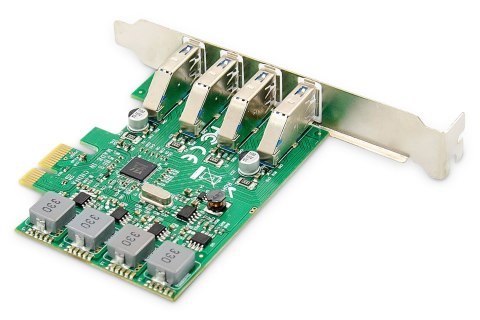 Digitus Karta złącze USB 3.0 PCI Express Add-On, 4 porty Digitus Karta złącze USB 3.0 PCI Express Add-On, 4 porty
