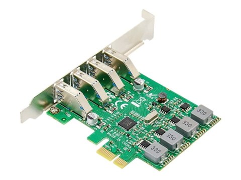 Digitus Karta złącze USB 3.0 PCI Express Add-On, 4 porty Digitus Karta złącze USB 3.0 PCI Express Add-On, 4 porty